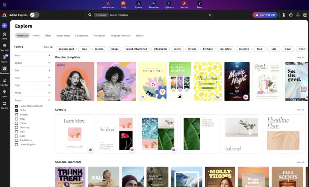 Adobe Express: از شوخی تا ابزار طراحی هوشمند