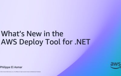 به‌روزرسانی ابزار AWS Deploy Tool برای .NET: پشتیبانی از .NET 10 و Podman