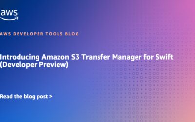 مدیریت انتقال‌داده S3 برای Swift: معرفی پیش‌نمایش توسعه‌دهندگان